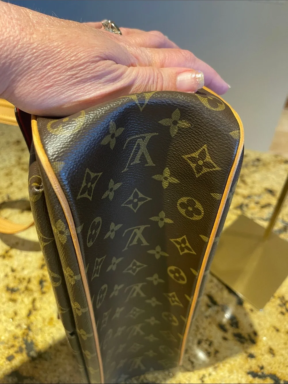Louis Vuitton Monogram Multiple Cite Brown Tote - Picture 10 of 13